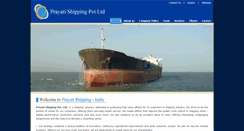 Desktop Screenshot of marineindia.net